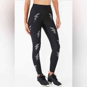 Ultracor Bolt Silver Lux Ultra High Legging Size L